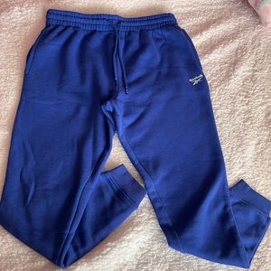 Reebok mens small joggers with pockets